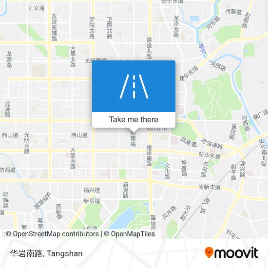 华岩南路 map
