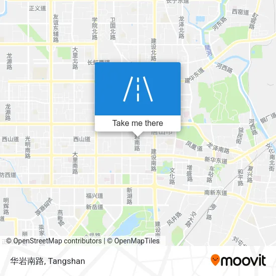 华岩南路 map