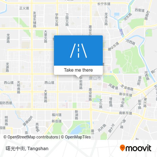 曙光中街 map