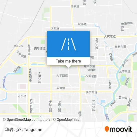 华岩北路 map