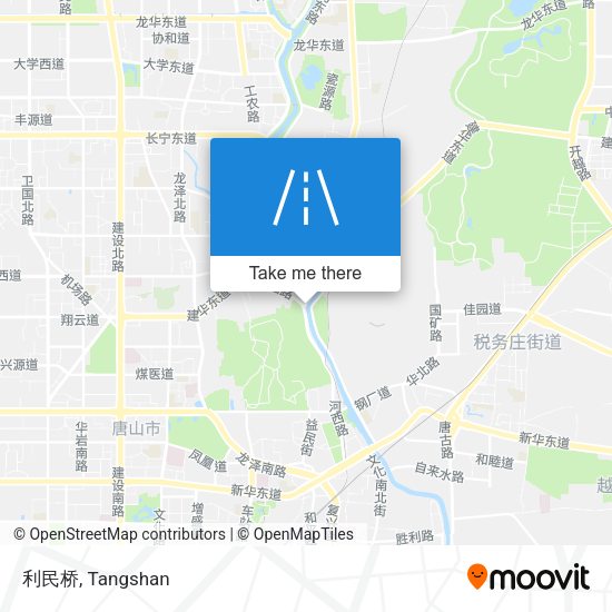 利民桥 map