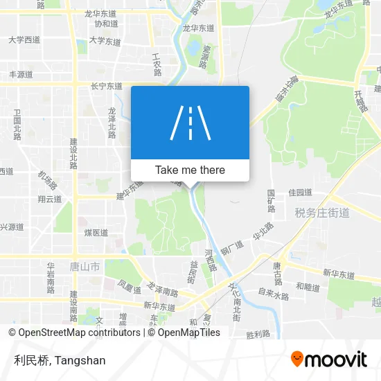 利民桥 map