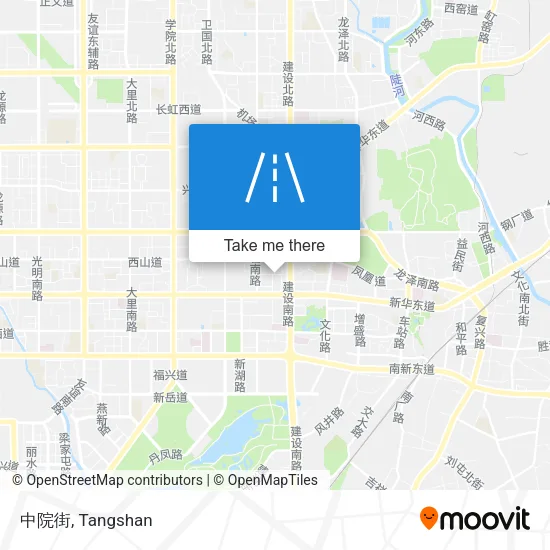 中院街 map
