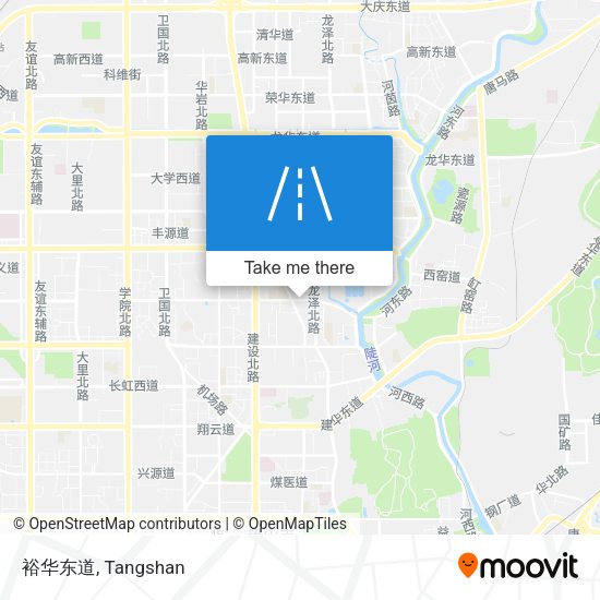裕华东道 map