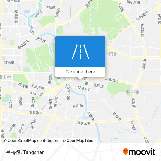 旱桥路 map