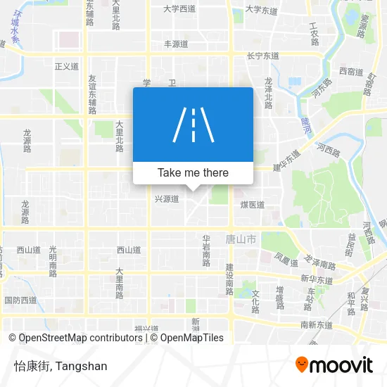 怡康街 map