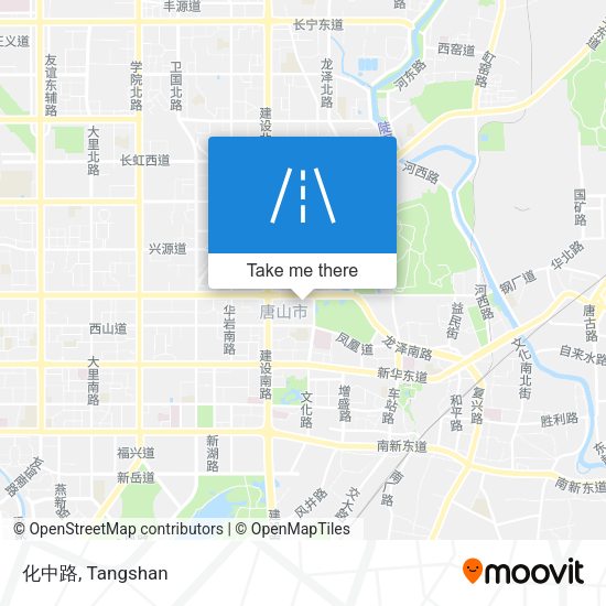 化中路 map