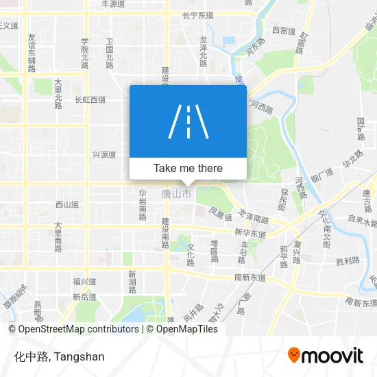 化中路 map
