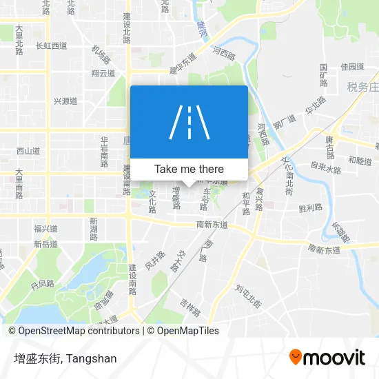 增盛东街 map