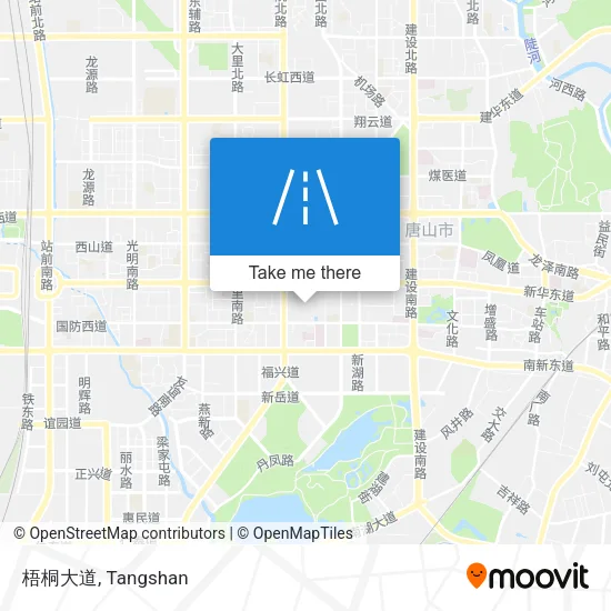 梧桐大道 map