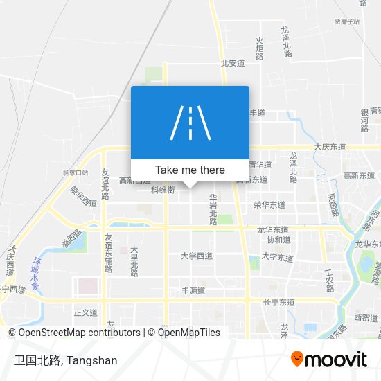 卫国北路 map