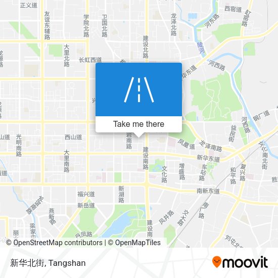 新华北街 map