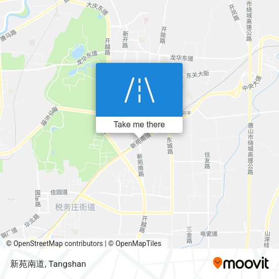 新苑南道 map