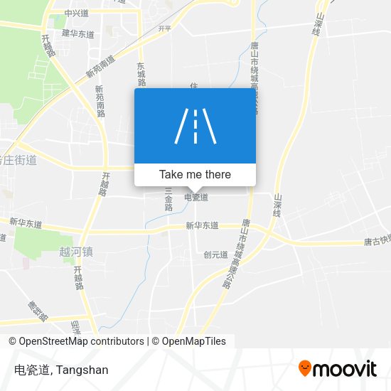 电瓷道 map
