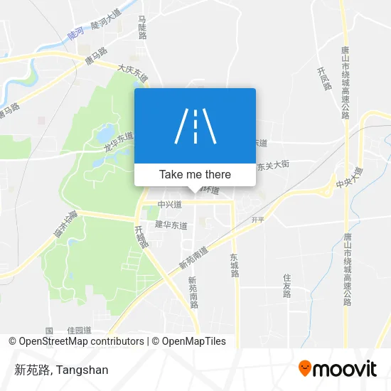 新苑路 map
