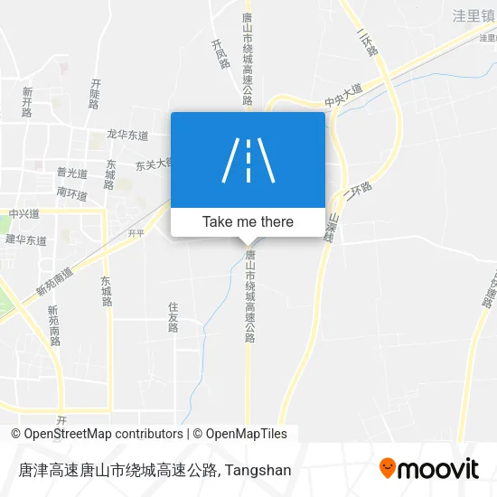 唐津高速唐山市绕城高速公路 map
