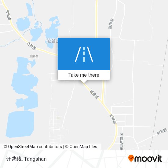 迁曹线 map