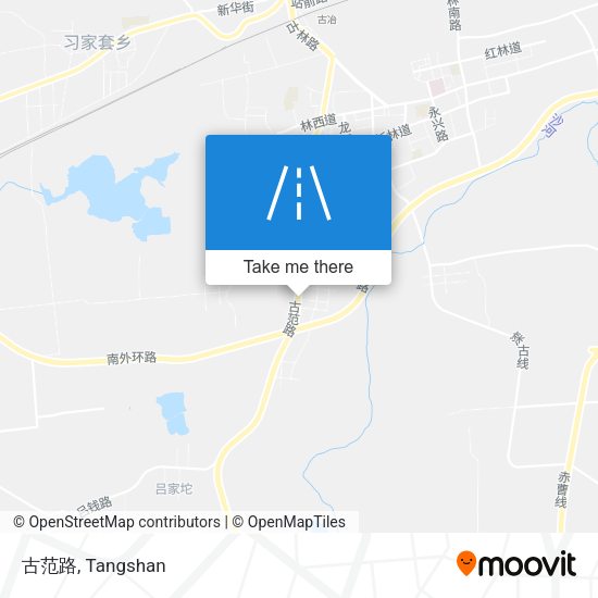 古范路 map