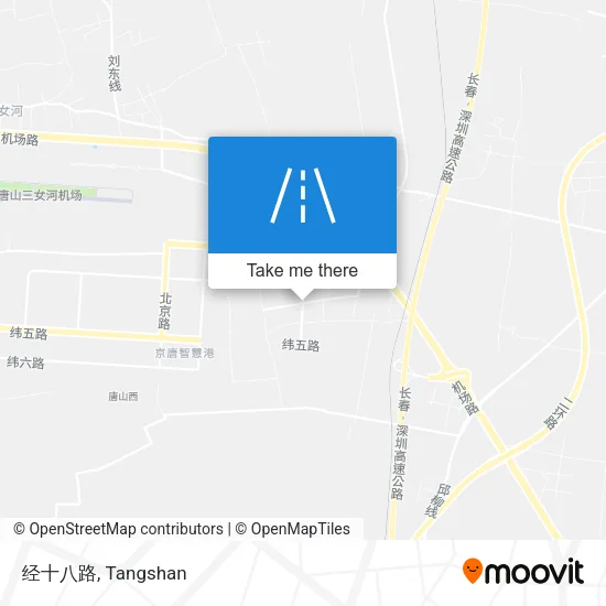 经十八路 map