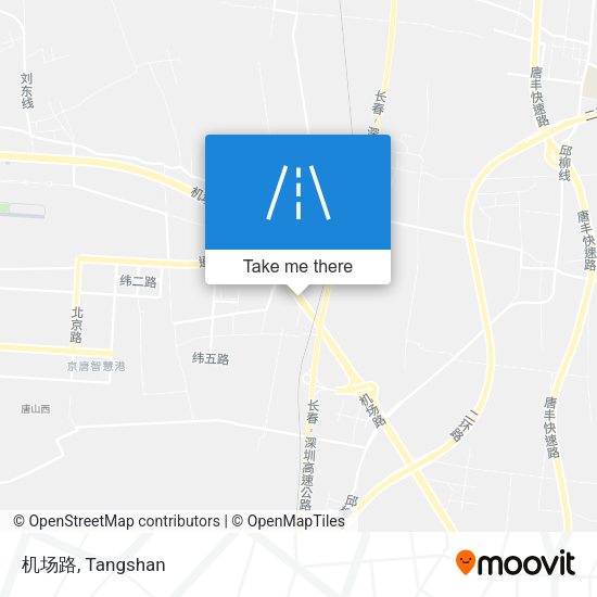 机场路 map