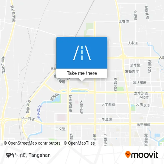 荣华西道 map
