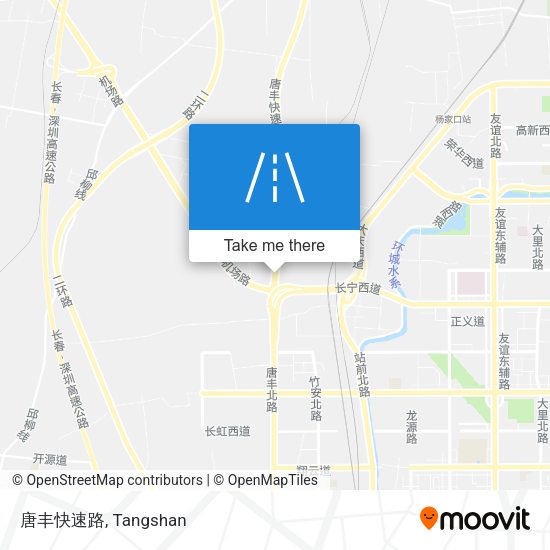 唐丰快速路 map