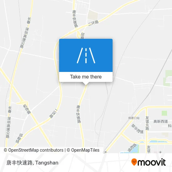 唐丰快速路 map