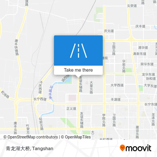 青龙湖大桥 map