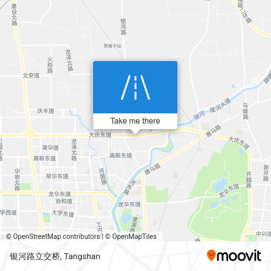 银河路立交桥 map