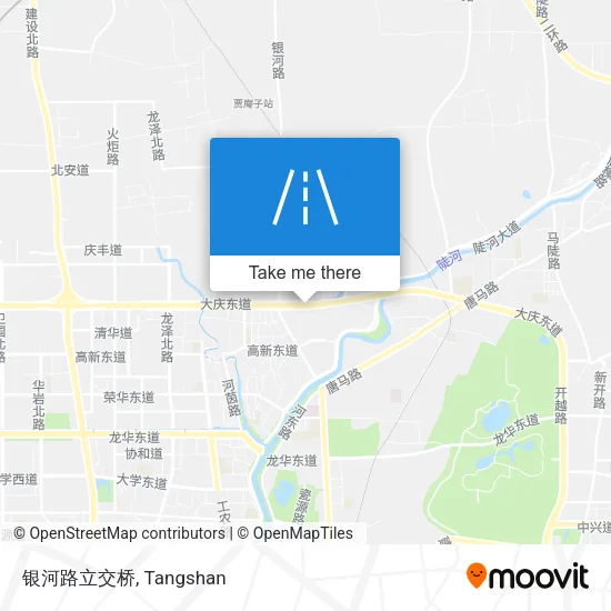 银河路立交桥 map