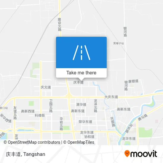 庆丰道 map