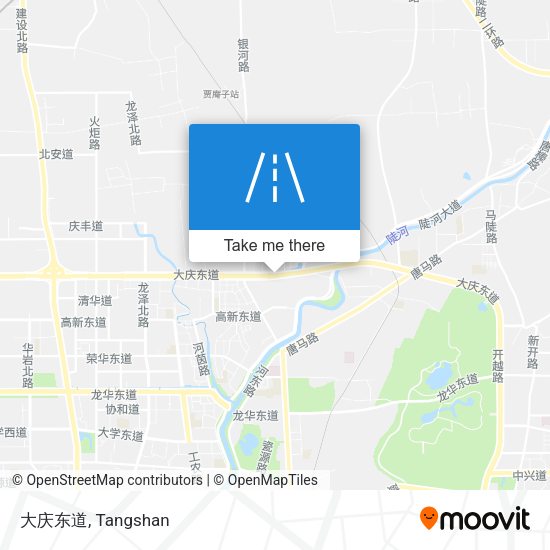 大庆东道 map