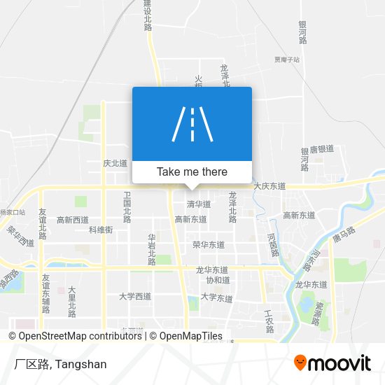 厂区路 map