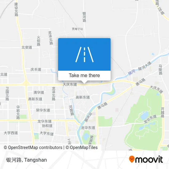 银河路 map