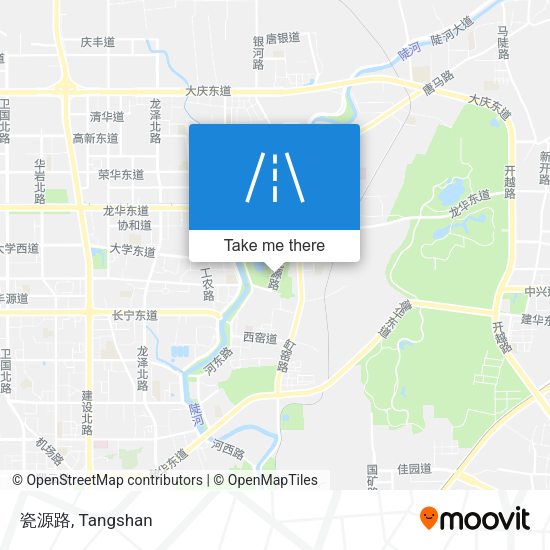 瓷源路 map