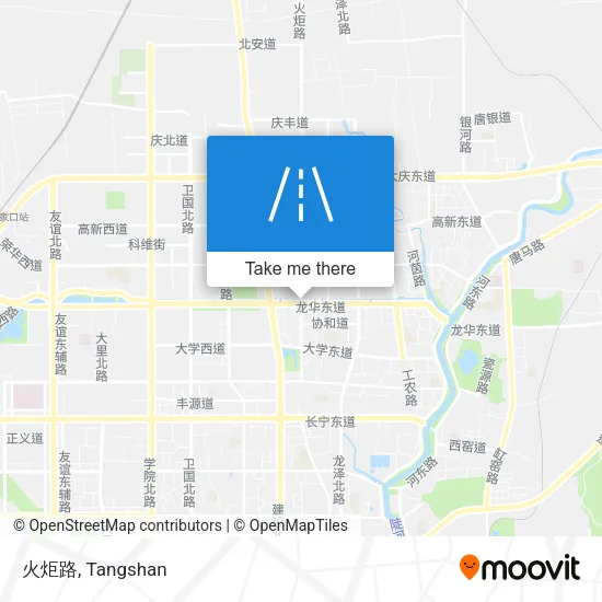 火炬路 map