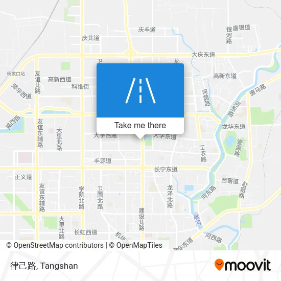 律己路 map