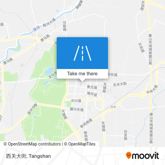 西关大街 map