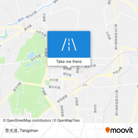 普光道 map