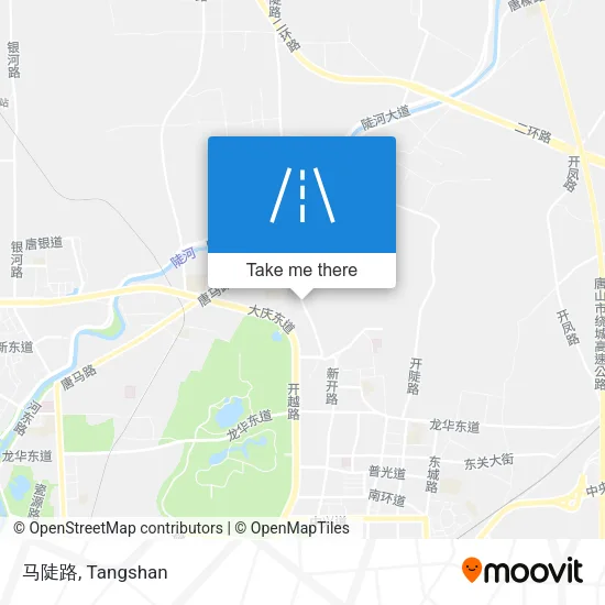 马陡路 map