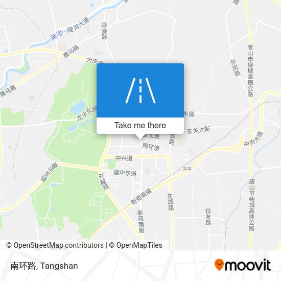 南环路 map