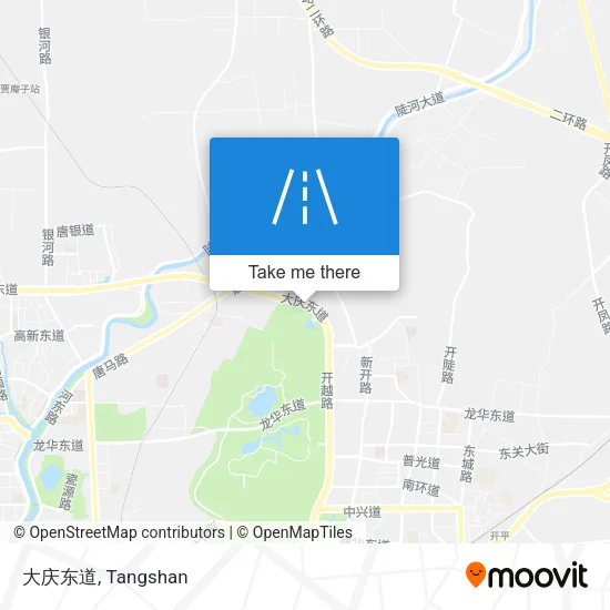 大庆东道 map