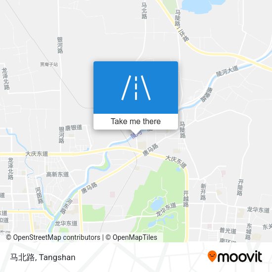 马北路 map