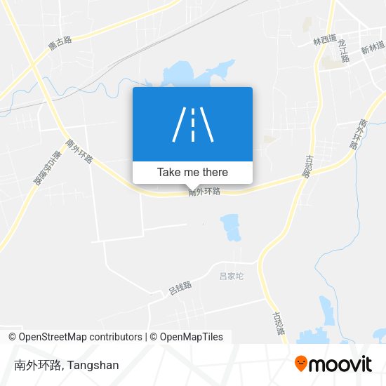 南外环路 map