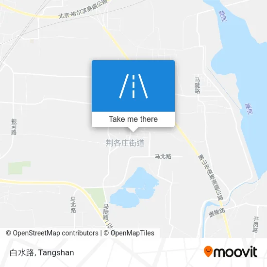 白水路 map