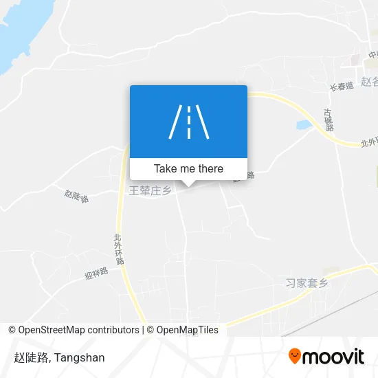 赵陡路 map
