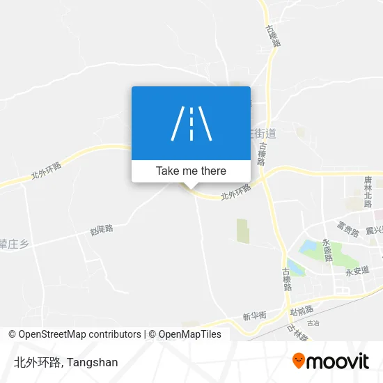 北外环路 map