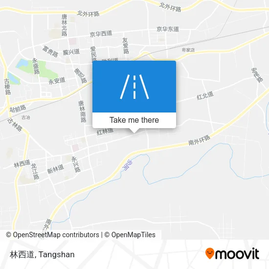 林西道 map