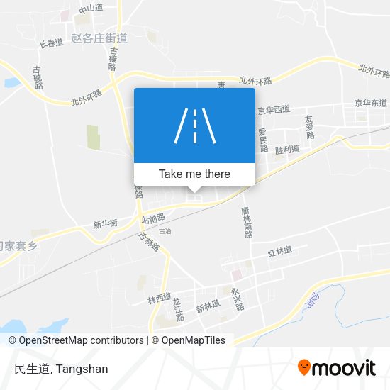 民生道 map