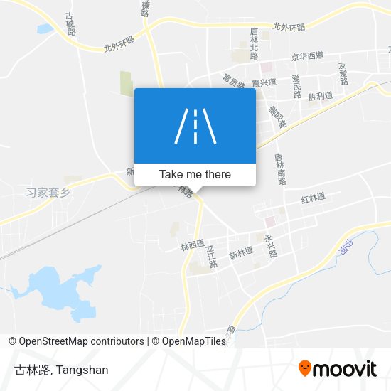 古林路 map